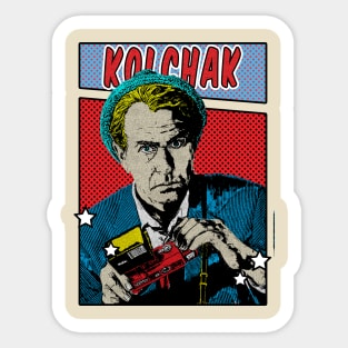 Kolchak the night stalker Pop Art Comic Style Sticker